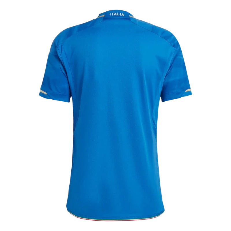 Camisa Itália I 2023 Torcedor Masculina - Azul
