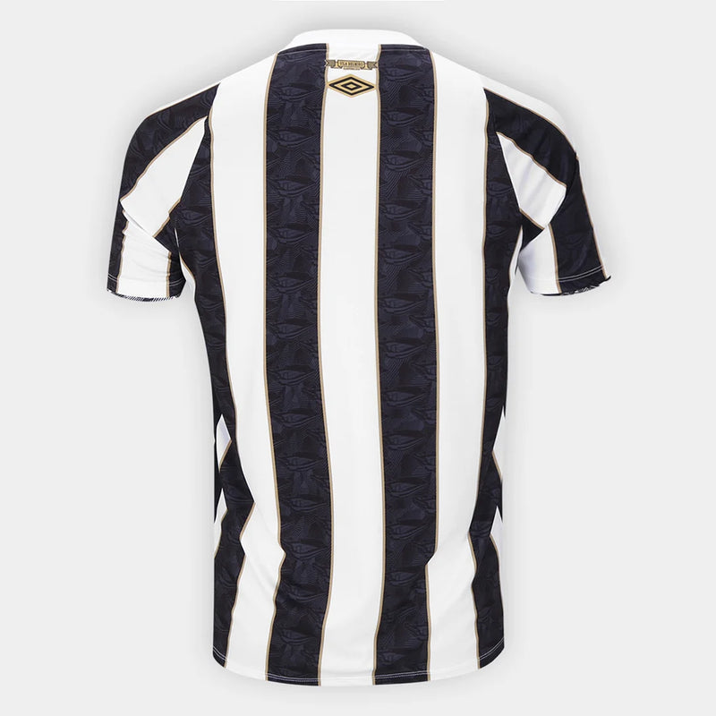 Camisa Santos II 24/25 - Preto+Branco