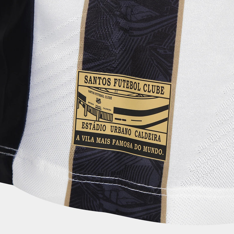 Camisa Santos II 24/25 - Preto+Branco